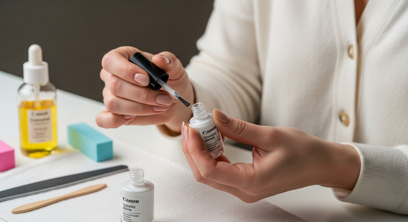 pflegende nagellack anwendung