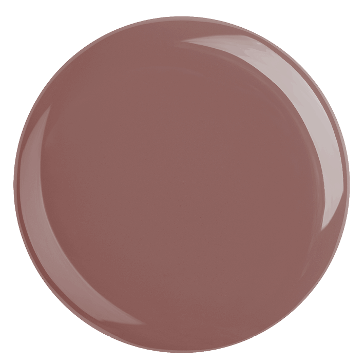 21 DAYS UV Nagellack No.40 Chocolate Chip in dunkles Rosenholz mit violettem Unterton für perfekte Nägel.