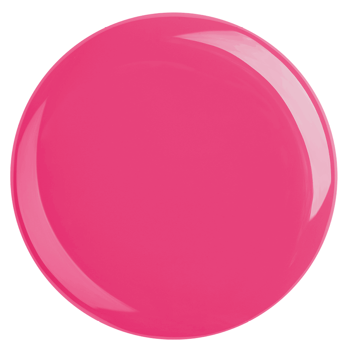 DUPLEX NAIL POLISH No.53 in bright pink color, plant-based, vegan, dries in 90 seconds, lasts up to 3x longer.