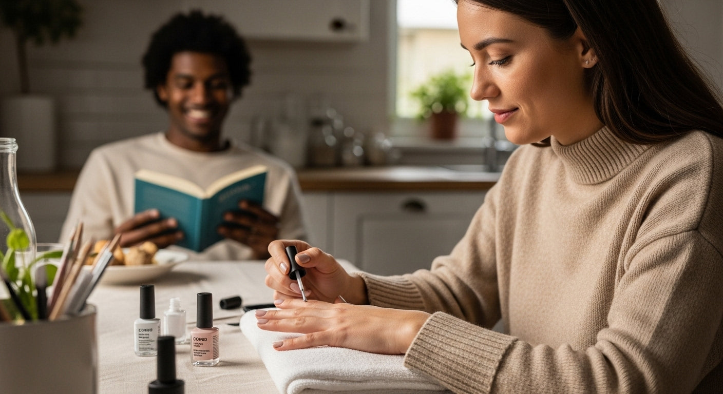atmungsaktiver Nagellack Anwendung