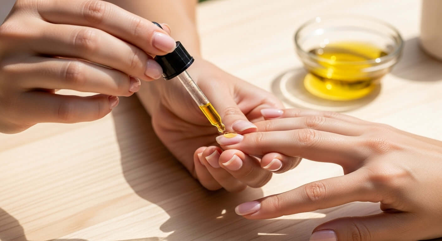 Natürliche Nägel stärken: Effektive Tipps für gesunde Nägel durch Ölanwendung für gesunde Nägel.