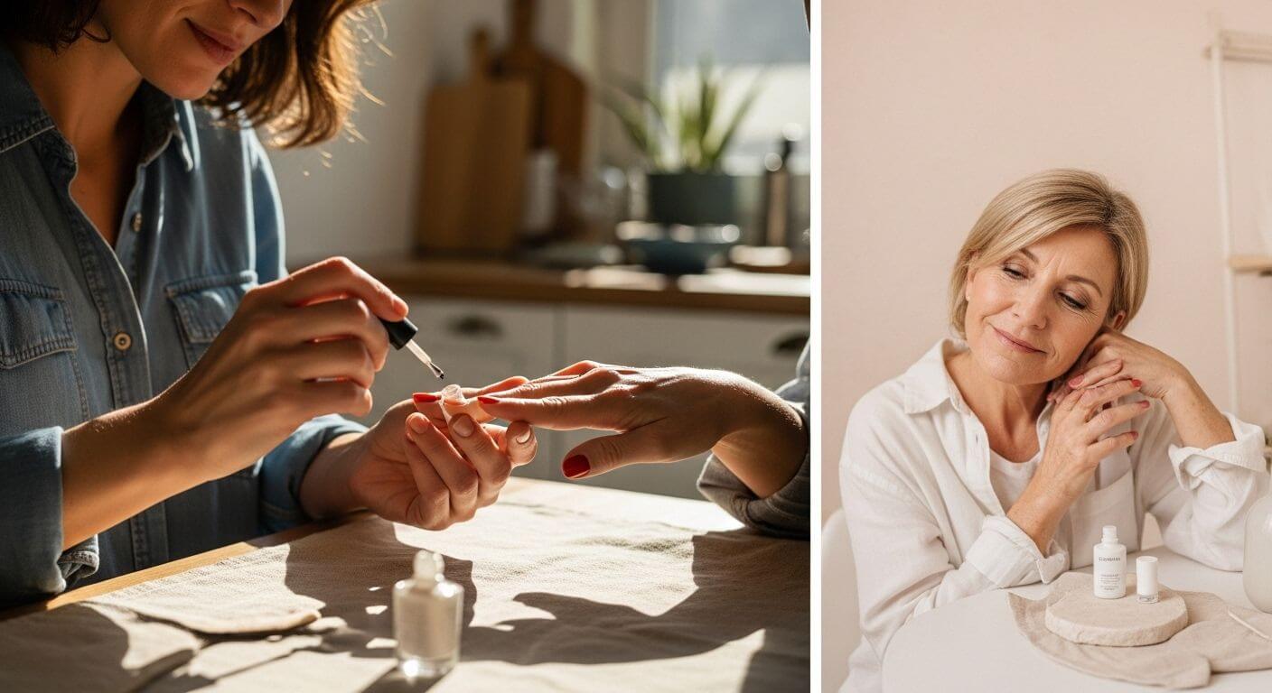 Was ist ein Top Coat? Verstehen und anwenden - Anwendung von UV Nagellack und Beauty-Pflege bei Nailtime.
