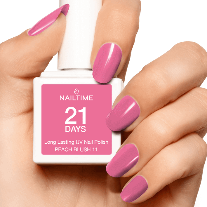 NAILTIME 21 DAYS UV POLISH #11 PEACH BLUSH 8ML | Nailtime | Nagellack