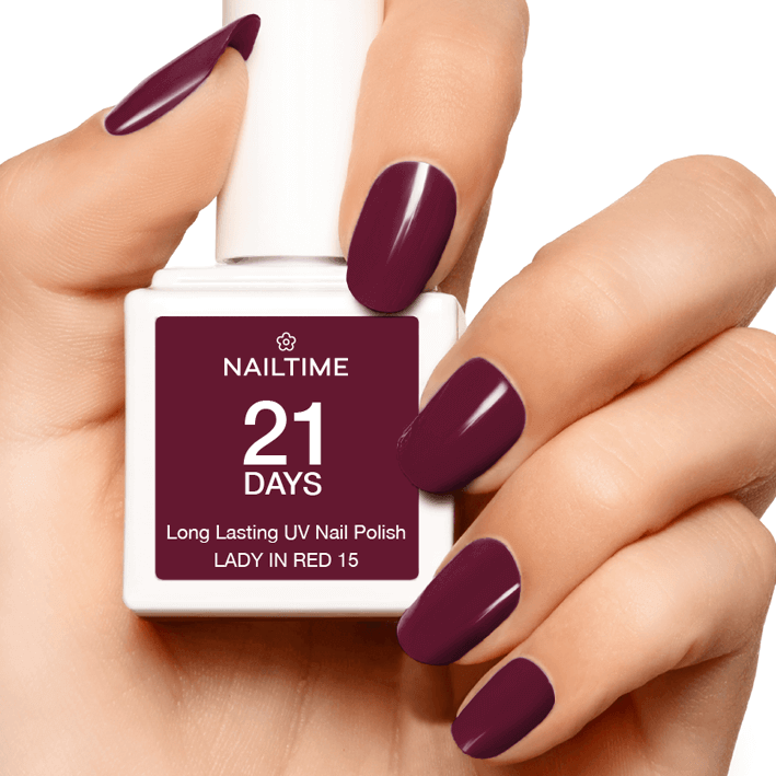 NAILTIME 21 DAYS UV POLISH #15 LADY IN RED 8ML | Nailtime | Nagellack