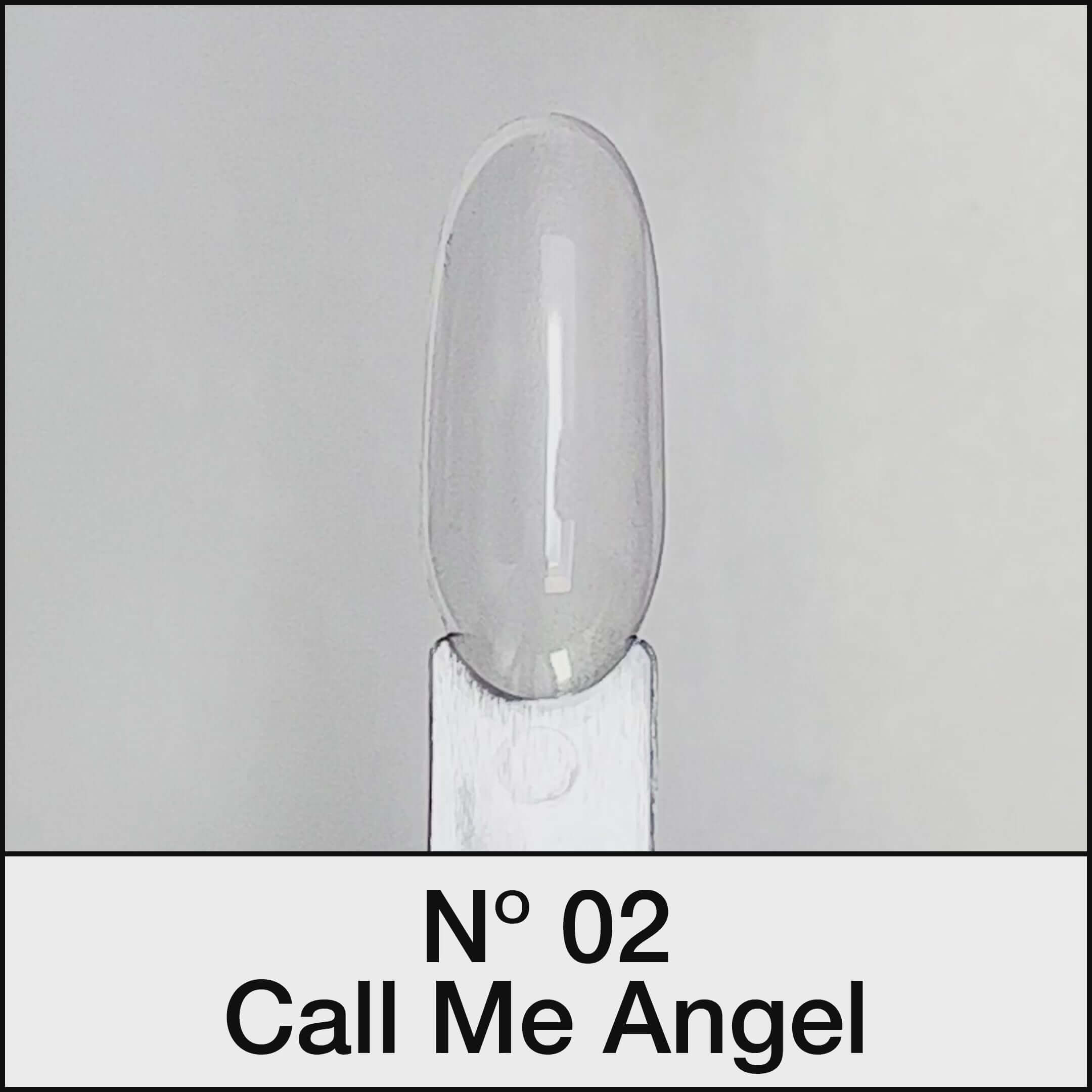 21 DAYS UV Nagellack N°02 Call Me Angel in strahlendem Weiß mit perfektem Glanz für bis zu 3 Wochen Haltbarkeit.