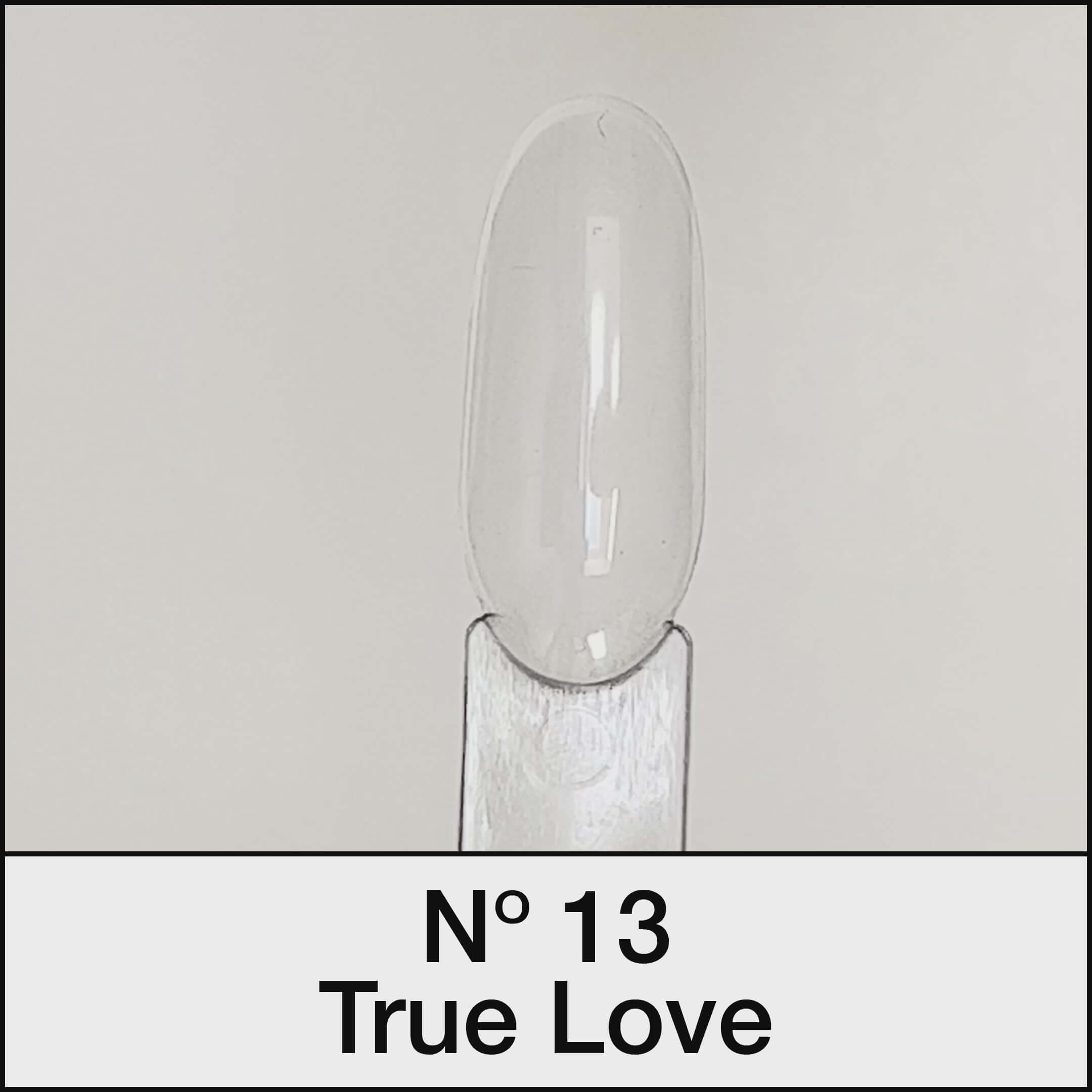 21 DAYS UV Nagellack in der Farbe N° 13 True Love – perfekter, glänzender Rosenholzton für bis zu 3 Wochen Haltbarkeit.