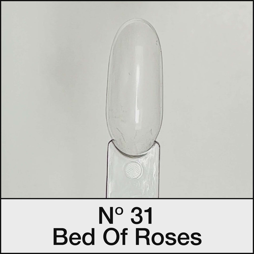 21 DAYS UV Nagellack No.31 Bed Of Roses; intensives Blutrot für perfekte Nägel, vegan, tierversuchsfrei.