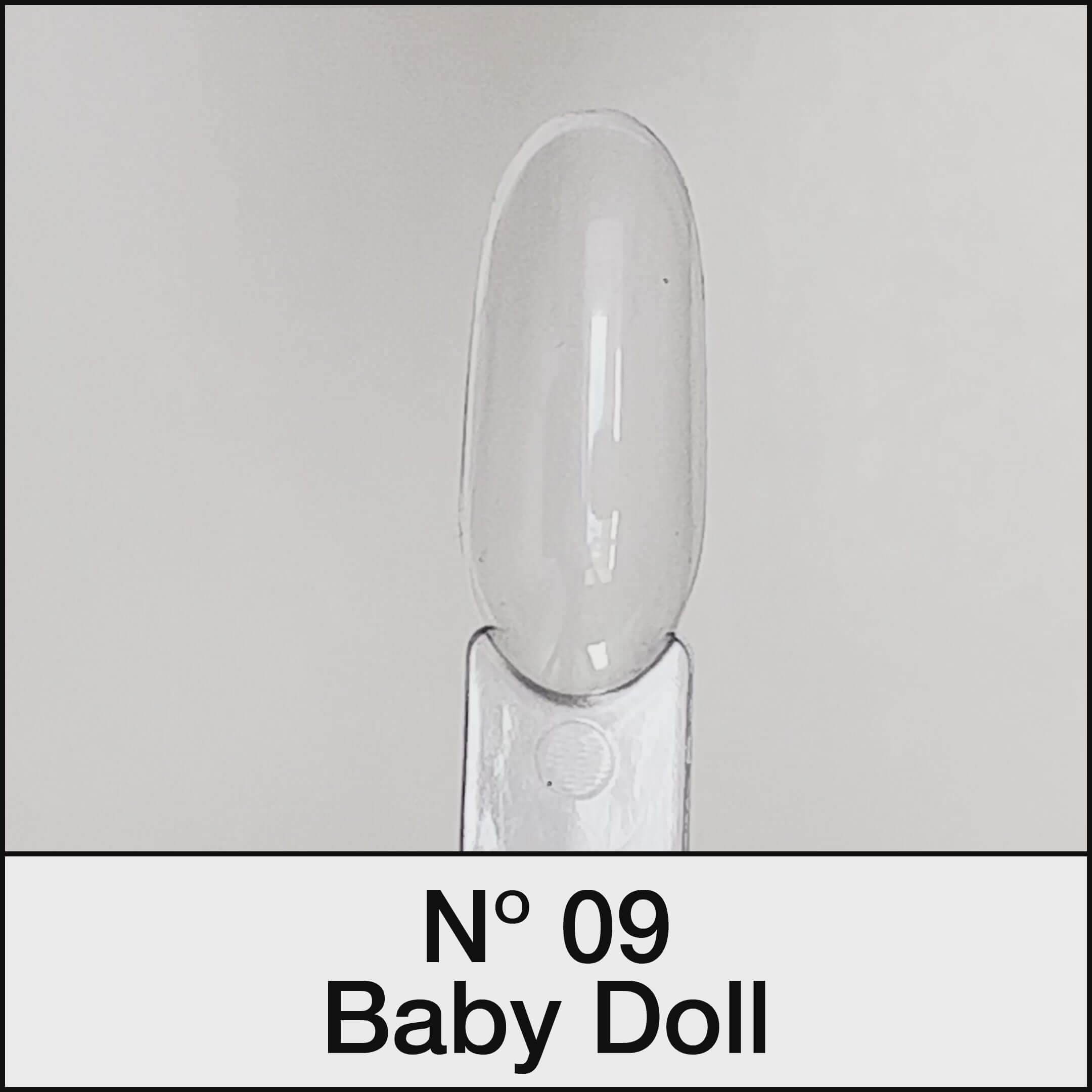 21 DAYS UV Nagellack N°09 Baby Doll auf Farbtip, rosafarbener UV-Lack mit perfektem Glanz und 3 Wochen Haltbarkeit.