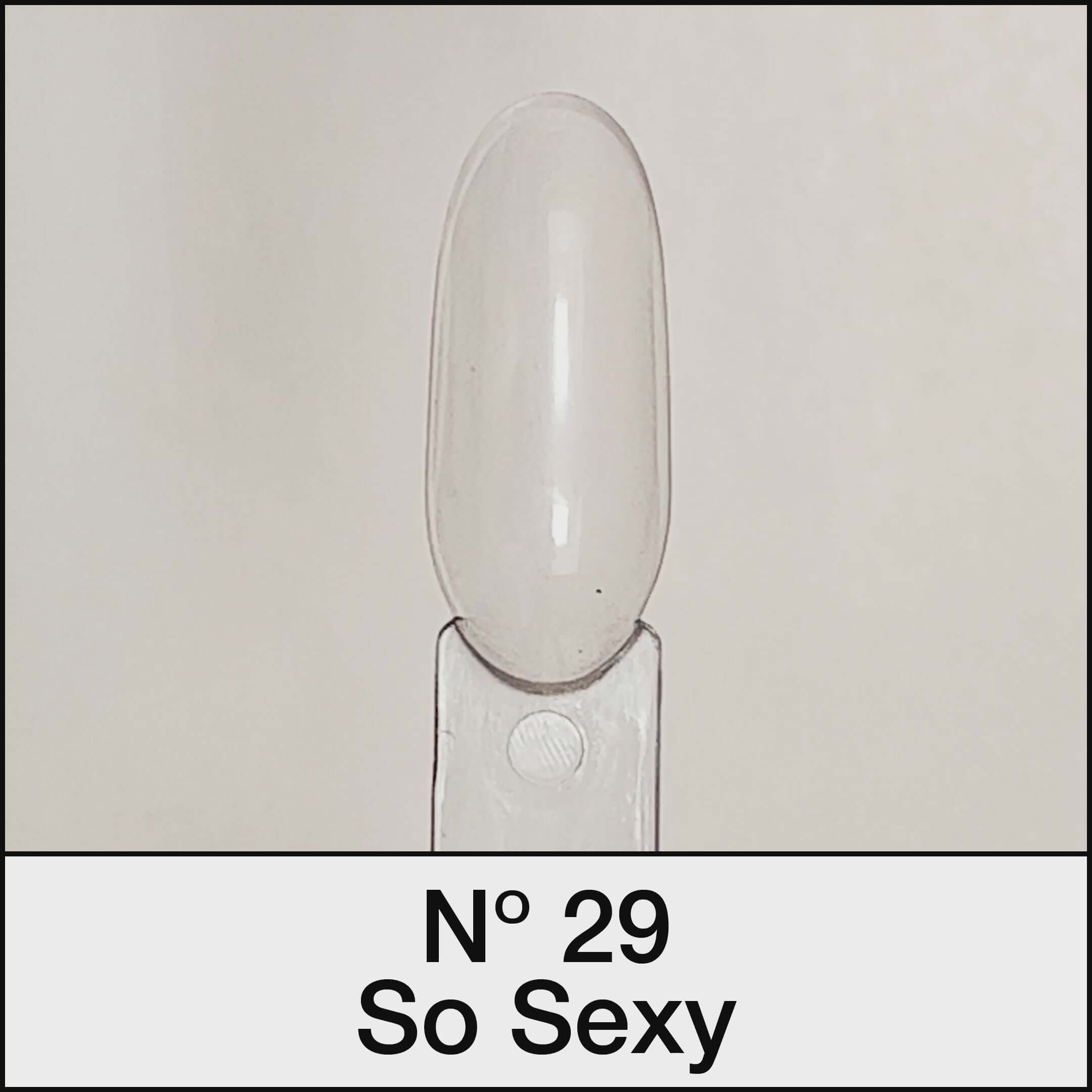 21 DAYS UV Nagellack Nr. 29 So Sexy auf Nagelspitzen-Präsentation, brillanter Glanz und Profi-Qualität.