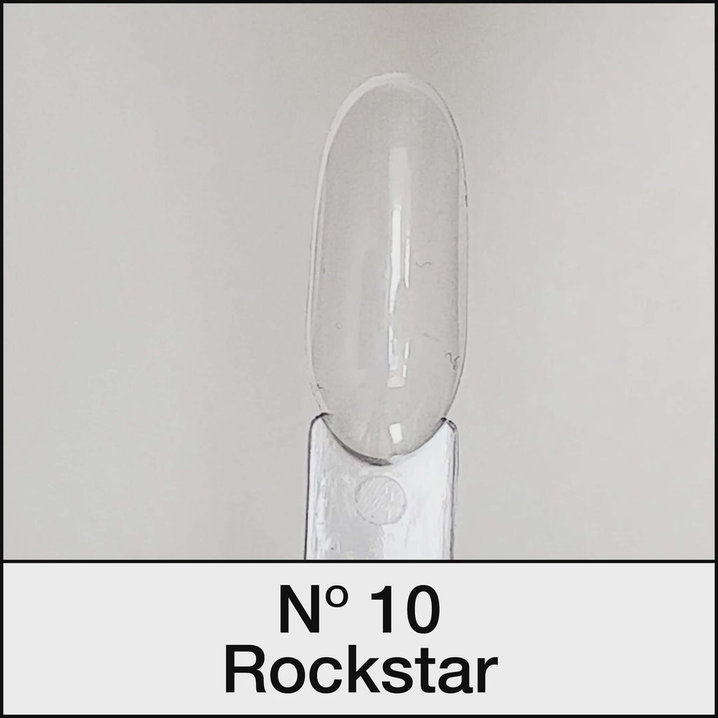 21 DAYS UV Nagellack No.10 Rock Star, transparent mit intensiver Glanz, perfekte Nägel mit bis zu 3 Wochen Haltbarkeit.