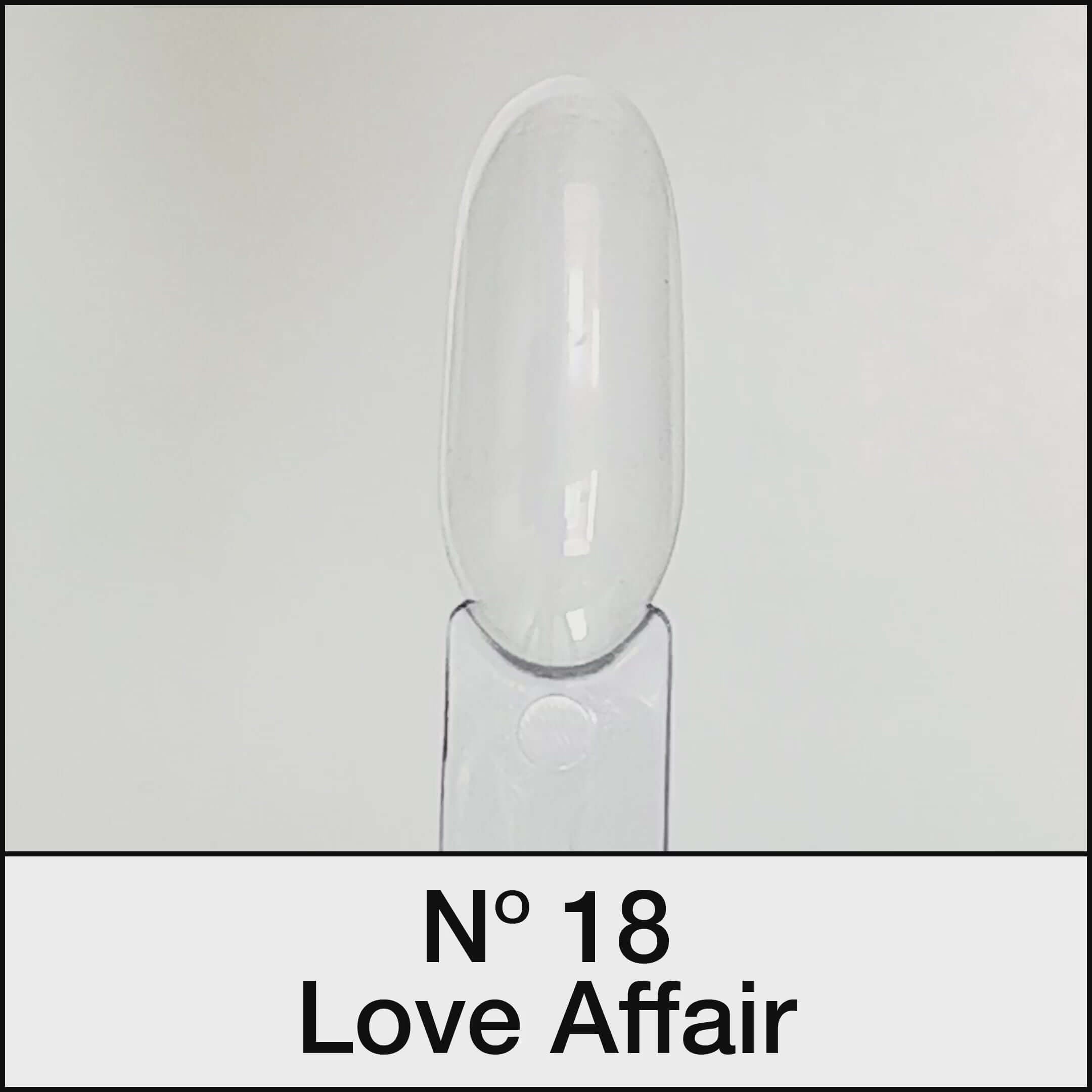 21 DAYS UV Nagellack No. 18 Love Affair, klares Rot-Pink für perfekte Nägel mit bis zu 3 Wochen Haltbarkeit.