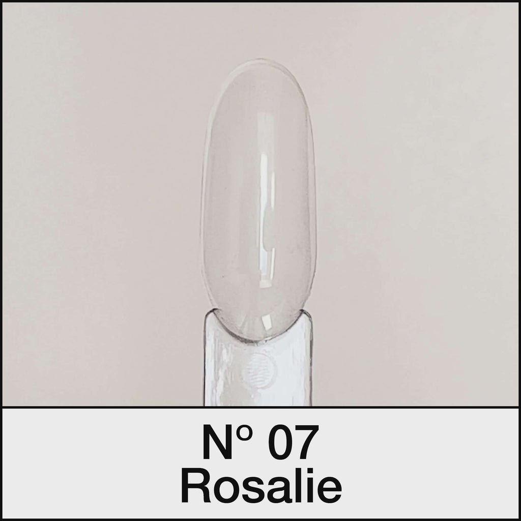21 DAYS UV Nagellack No.07 Rosalie in glänzendem Rosa - vegan, tierversuchsfrei, bis zu 3 Wochen Haltbarkeit.