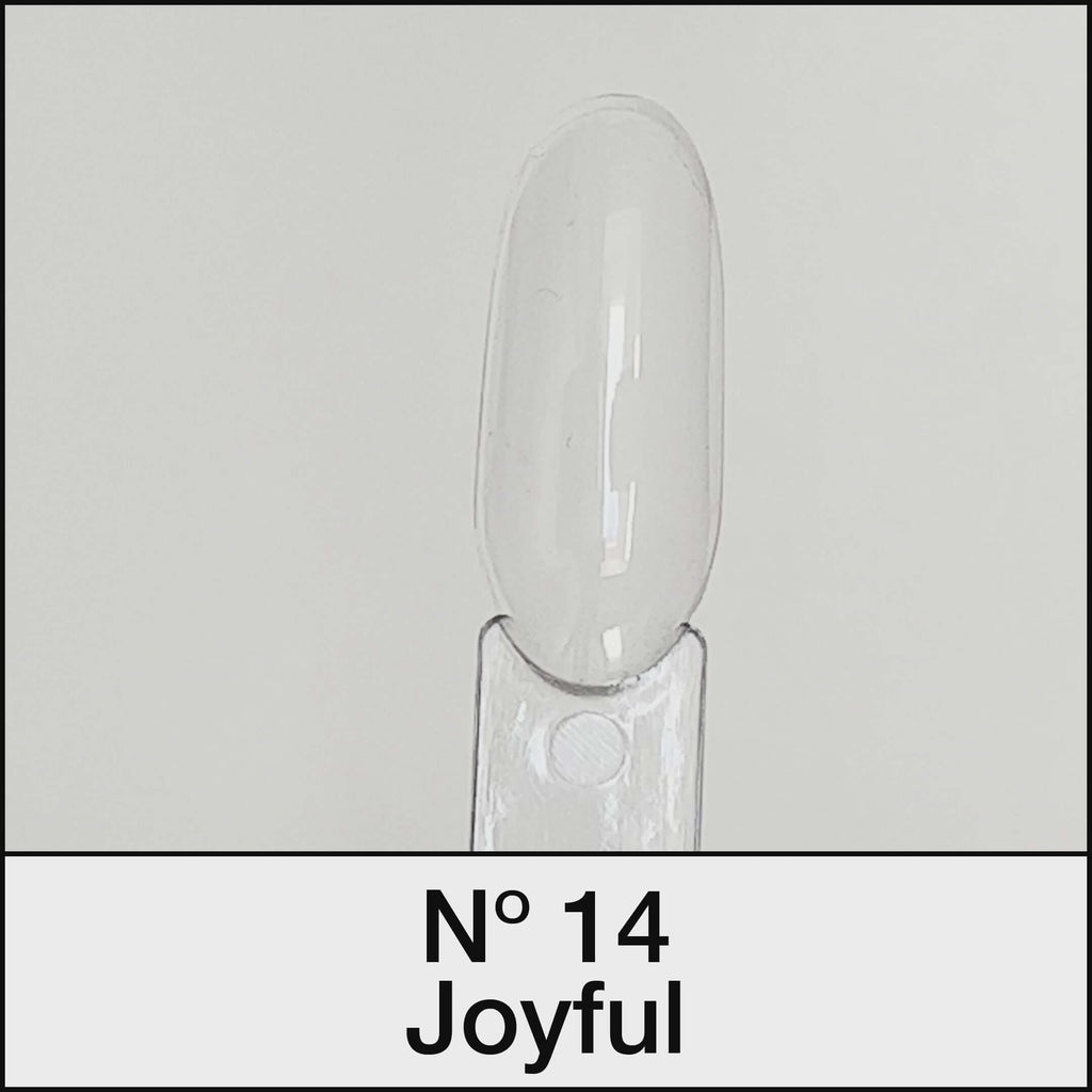 21 DAYS UV Nagellack No.14 Joyful in Peach Orange; vegan, ohne HEMA, perfekte Nägel bis zu 3 Wochen Haltbarkeit.