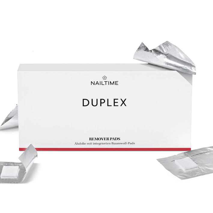 DUPLEX REMOVER FOILS 50 Stück 50 St. | Nailtime | Nagellack