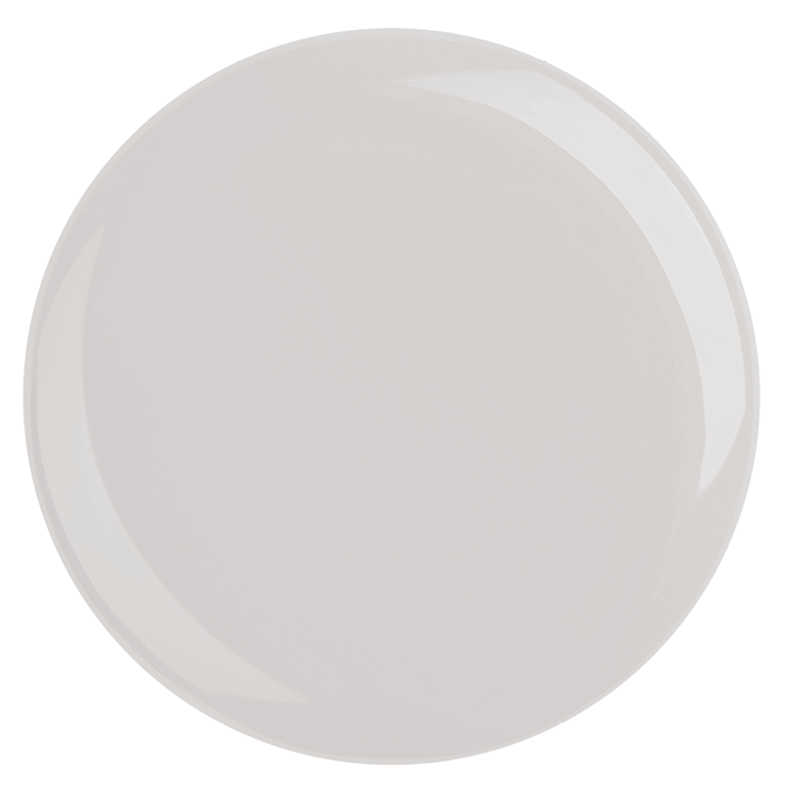 DUPLEX NAIL POLISH No.25 - Satin Slipper, a light transparent nude-white shade with a glossy finish.