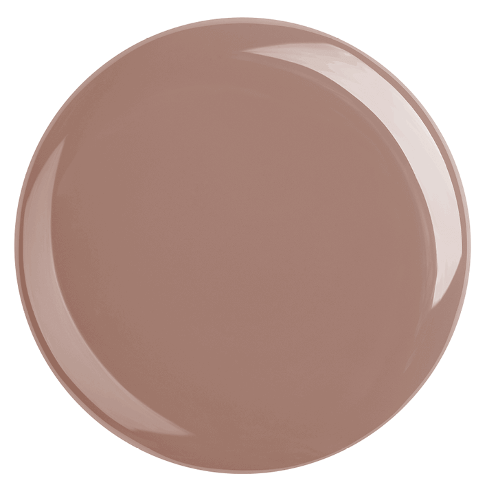 DUPLEX NAIL POLISH No.38 Believe in dark gray-brown with a hint of red, vegan and plant-based formulation.