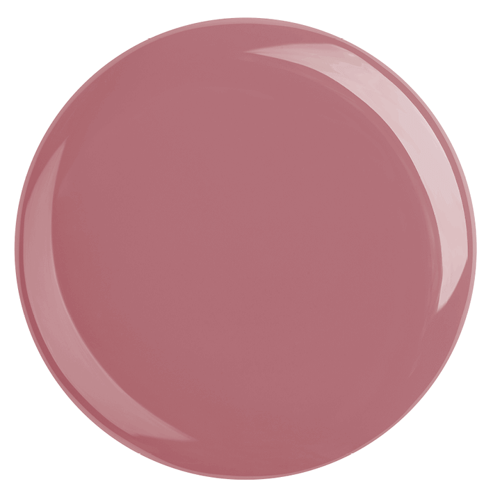 DUPLEX NAIL POLISH No.42 - Sunshine, a light pink with pearlescent finish, vegan and plant-based formula.