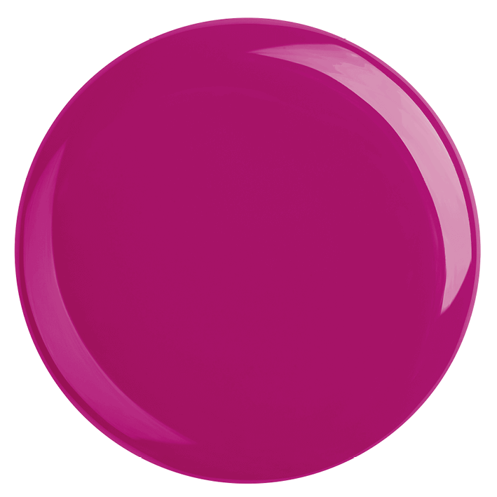 DUPLEX Nail Polish No.51 Happy Weekend, dark berry red color, plant-based, vegan, UV formula.