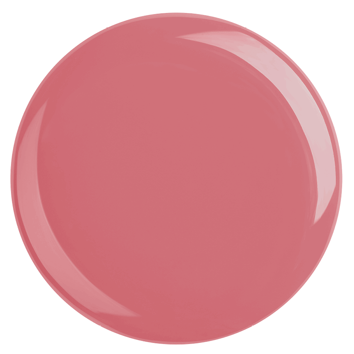 DUPLEX Nail Polish No.55 in Rose Blossom, a glamorous nude-pink shade with pearl shimmer.