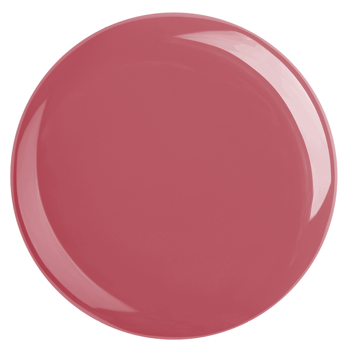 DUPLEX Nail Polish No.58 in Wild Romance, a powdered warm rose shade, vegan and plant-based, drying in 60 seconds.